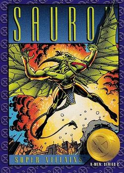1993 SkyBox X-Men Series 2 #73 Sauron Front