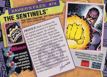 1993 SkyBox X-Men Series 2 #74 The Sentinels Back