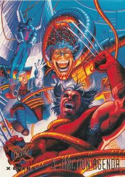 1995 Fleer Ultra X-Men #125 X-Tinction Agenda Front