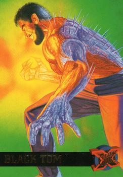 1995 Fleer Ultra X-Men #7 Black Tom Front