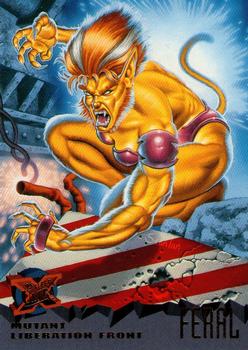 1995 Fleer Ultra X-Men #80 Feral Front