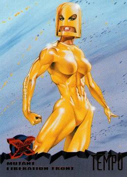 1995 Fleer Ultra X-Men #86 Tempo Front