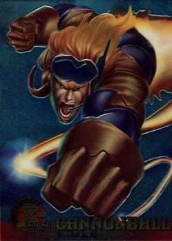 1995 Ultra X-Men Chromium #4 Cannonball Front