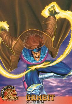 1996 Fleer X-Men #6 Gambit Front