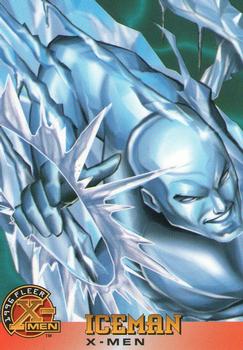 1996 Fleer X-Men #7 Iceman Front