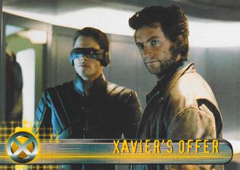 2000 Topps X-Men The Movie #30 Xavier's Offer Front