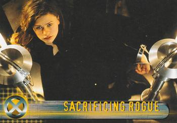 2000 Topps X-Men The Movie #60 Sacrificing Rogue Front