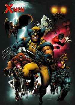 2009 Rittenhouse X-Men Archives #1 X-Men Archives Checklist Front