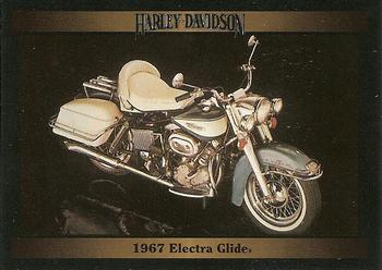1992-93 Collect-A-Card Harley Davidson #34 1967 Electra Glide Front