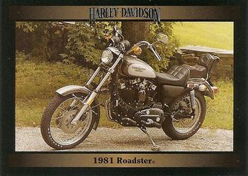 1992-93 Collect-A-Card Harley Davidson #63 1981 Roadster Front