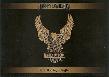 1992-93 Collect-A-Card Harley Davidson #93 The Harley Eagle Front