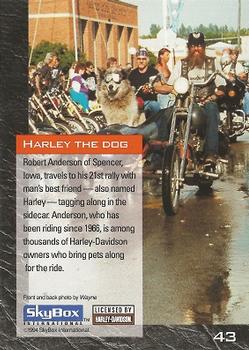 1994 SkyBox Harley-Davidson #43 Harley The Dog Back