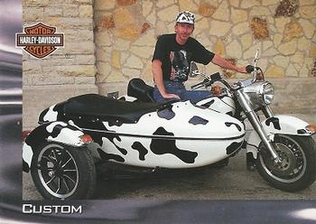 1994 SkyBox Harley-Davidson #66 Custom Cow Front