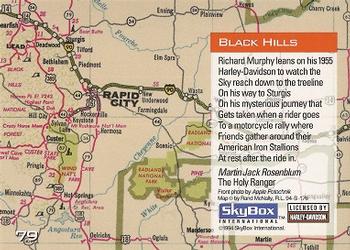 1994 SkyBox Harley-Davidson #79 Black Hills Back