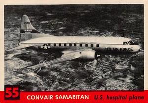 1956 Topps Jets (R707-1) #55 Convair Samritan            U.S. hospital plane Front