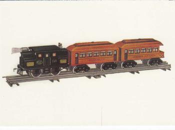 1998 DuoCards Lionel Greatest Trains #12 1922  Outfit No. 155 Early O Gauge Set Front