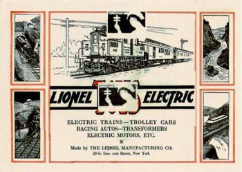 1997 DuoCards Lionel Legendary Trains #8 O Gauge 1915 Front