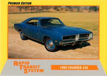 1992 GNM Sportscards Rapid Transit System #7 1969 Charger 426 Front