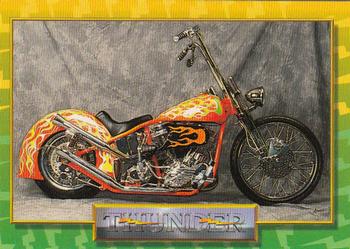 1993 Collector's Edge Thunder Custom Motorcycles #45 One of Arlen's most famous creations. This b Front