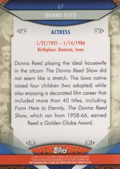 2011 Topps American Pie #67 Donna Reed Back
