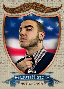 2011 Topps American Pie - Hirsute History #HH-3 Muttonchops Front