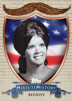 2011 Topps American Pie - Hirsute History #HH-8 Beehive Front