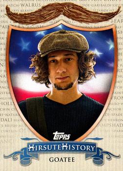 2011 Topps American Pie - Hirsute History #HH-6 Goatee Front