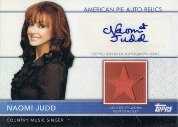 2011 Topps American Pie - Autograph Relics #APAR23 Naomi Judd Front