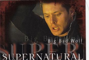 2008 Inkworks Supernatural Season 3 #14 Big Bad Wolf Front