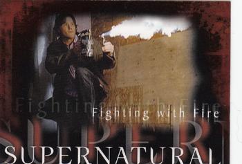2008 Inkworks Supernatural Season 3 #6 Fighting with Fire Front