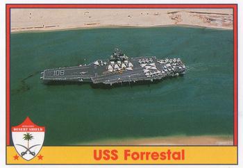 1991 Pacific Operation Desert Shield #57 USS Forrestal Front