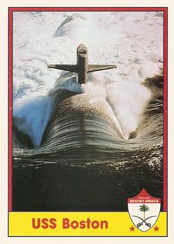 1991 Pacific Operation Desert Shield #64 USS Boston Front