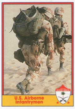 1991 Pacific Operation Desert Shield #7 U.S. Airborne Infantrymen Front