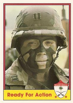 1991 Pacific Operation Desert Shield #8 Ready For Action Front