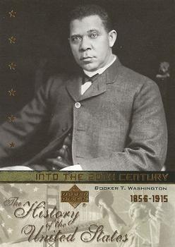 2004 Upper Deck History of the United States #20th13 Booker T. Washington Front
