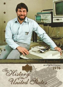2004 Upper Deck History of the United States #II14 Steve Wozniak Front