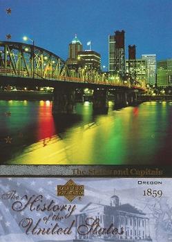 2004 Upper Deck History of the United States #SC33 Oregon Front