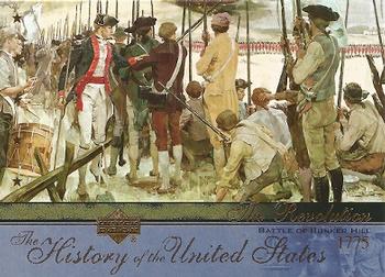 2004 Upper Deck History of the United States #TR8 Battle of Bunker Hill Front