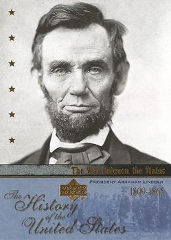 2004 Upper Deck History of the United States #WS1 Abraham Lincoln Front