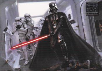 2009 Topps Star Wars Galaxy Series 4 #4 Darth Vader Front