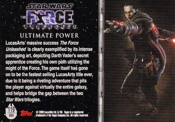2009 Topps Star Wars Galaxy Series 4 #119 Ultimate Power Back
