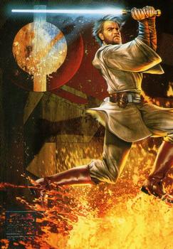 2010 Topps Star Wars Galaxy Series 5 #557 Obi-Wan Kenobi Front