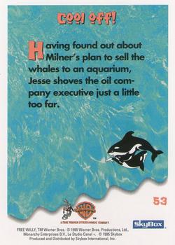 1995 SkyBox Free Willy 2: The Adventure Home #53 Cool off! Back