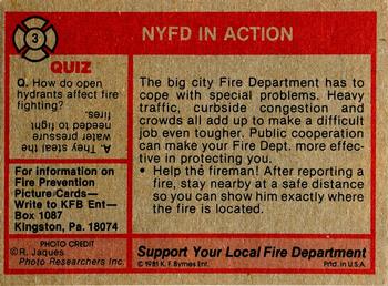 1981 K.F. Byrnes Fire Department #3 NYFD in Action Back