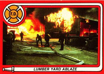 1981 K.F. Byrnes Fire Department #4 Lumber Yard Ablaze Front