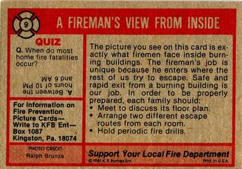 1981 K.F. Byrnes Fire Department #9 A Fireman's View from Inside Back