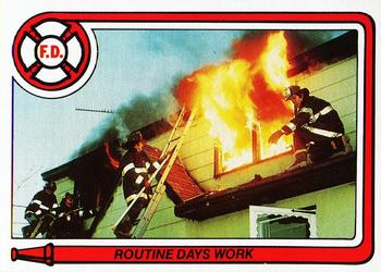1986 K.F. Byrnes Fire Department #4 Routine Day's Work Front