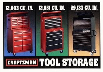 1995-96 Craftsman #19 Tool Storage Front