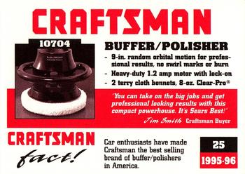 1995-96 Craftsman #25 Polisher Back