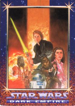 1995 Metallic Impressions Star Wars: Dark Empire #1 The Destiny of a Jedi Front